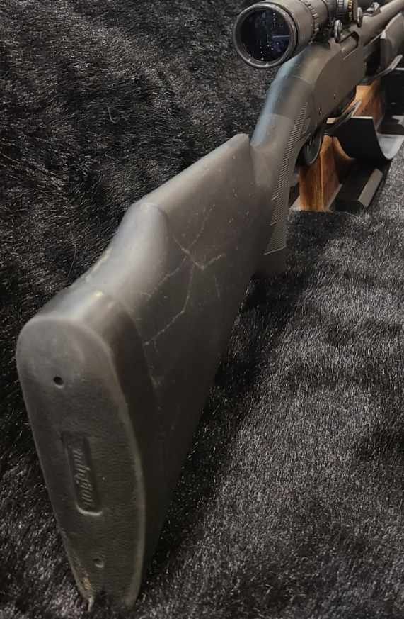 USED REM 7600 243WIN BLACK SYNTHETIC PKG