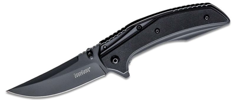 KER OUTRIGHT BLK FOLDING KNIFE