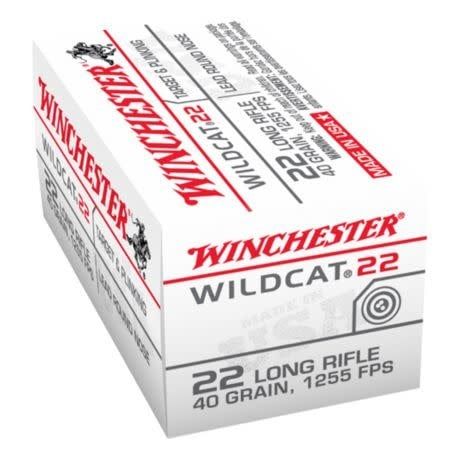 WIN WILDCAT 22 22LR 40GR LRN (single)