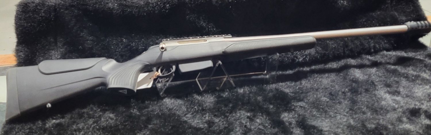 CONSIGNMENT TIKKA T3X HB 300WIN SS/BLK SYN BOLT