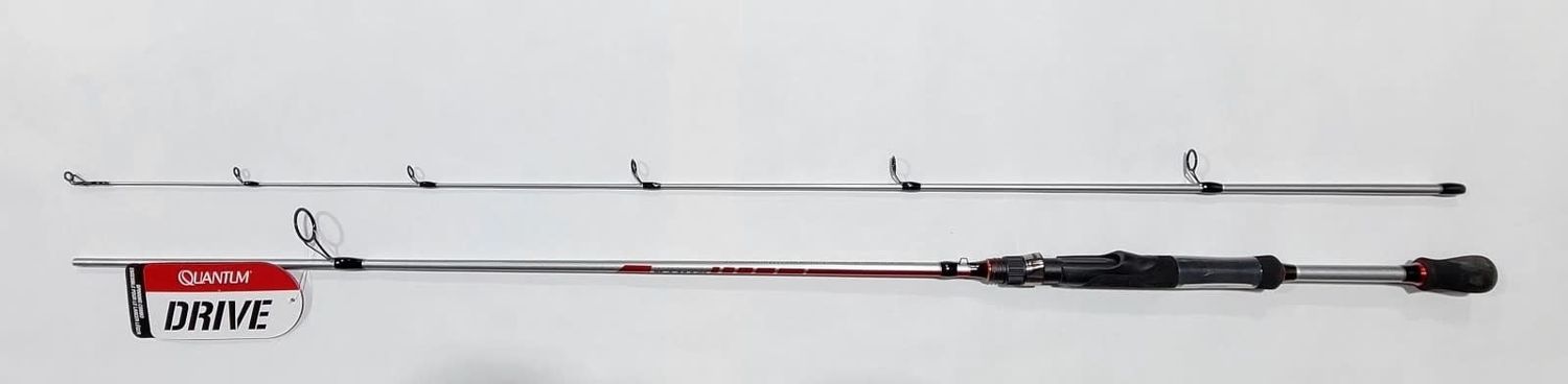 QUA DRIVE 6&#39;6&quot; MED 2PC SPIN ROD