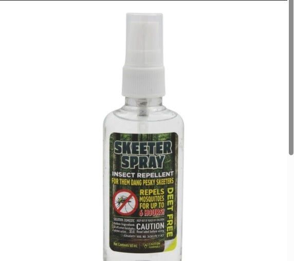 SKEETER SPRAY INSECT REPELLANT DEET FREE 60ml