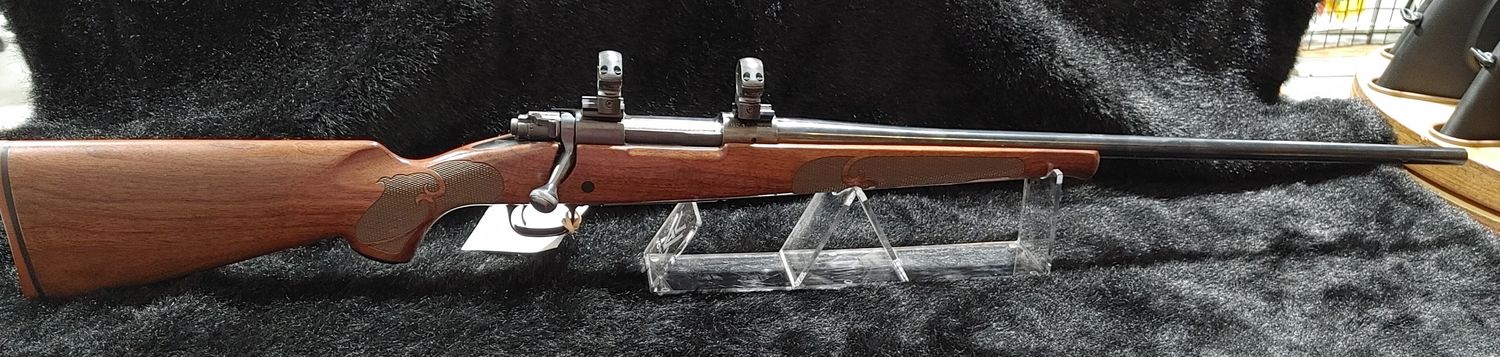 USED WIN 70 270WSM WOOD BOLT W/ RINGS