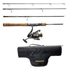 AMUND SAVVY CAPTAIN 6&#39; MED/LIGHT 4PC TRAVEL SPIN COMBO