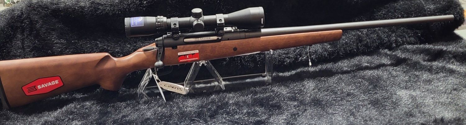 CONSIGN SAV AXIS II XP 22REM WOOD BOLT PKG