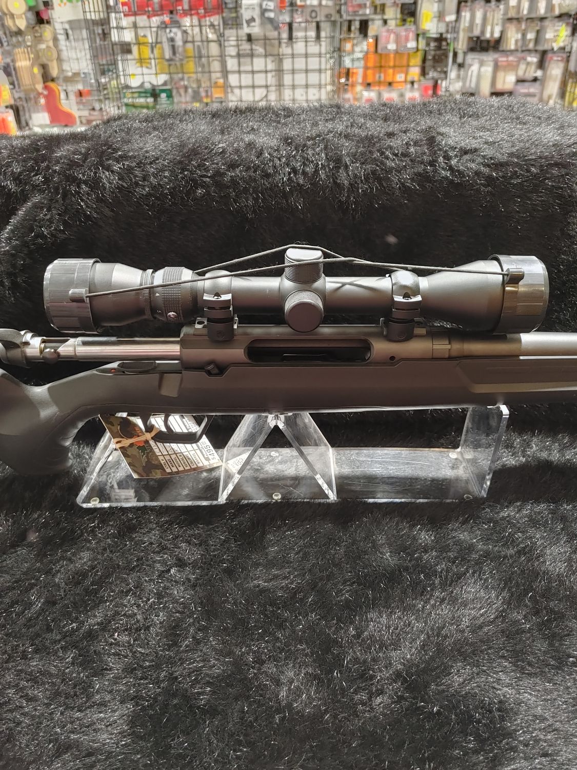 USED SAV AXIS XP 223REM BLACK SYNTHETIC BOLT PKG