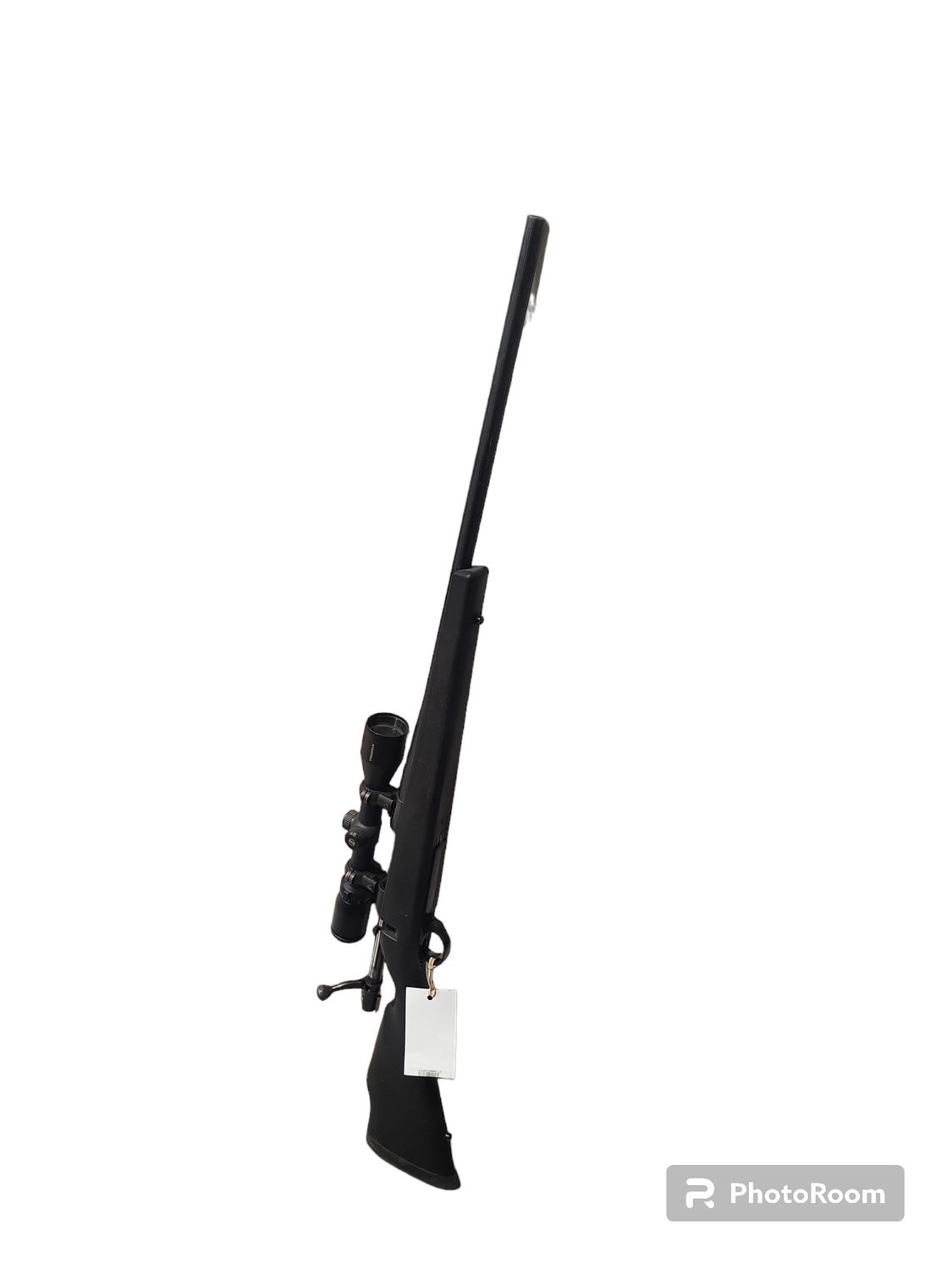 USED WBY VAN 300WSM BLACK SYN BOLT PKG W/ BUSH TROPHY 3-9X40