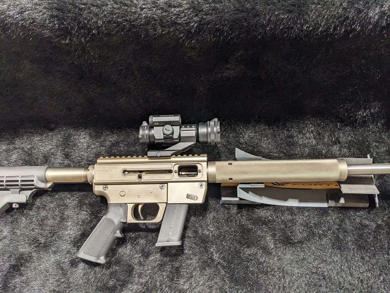 USED JRC JRCV 45ACP BRONZE/SS SEMI VORTEX PKG W/ EXTRA MAGAZINE