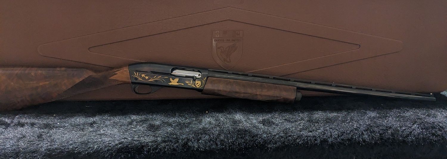 CONSIGN REM 1100 DUCKS UNLIMITED 12GA WOOD SEMI