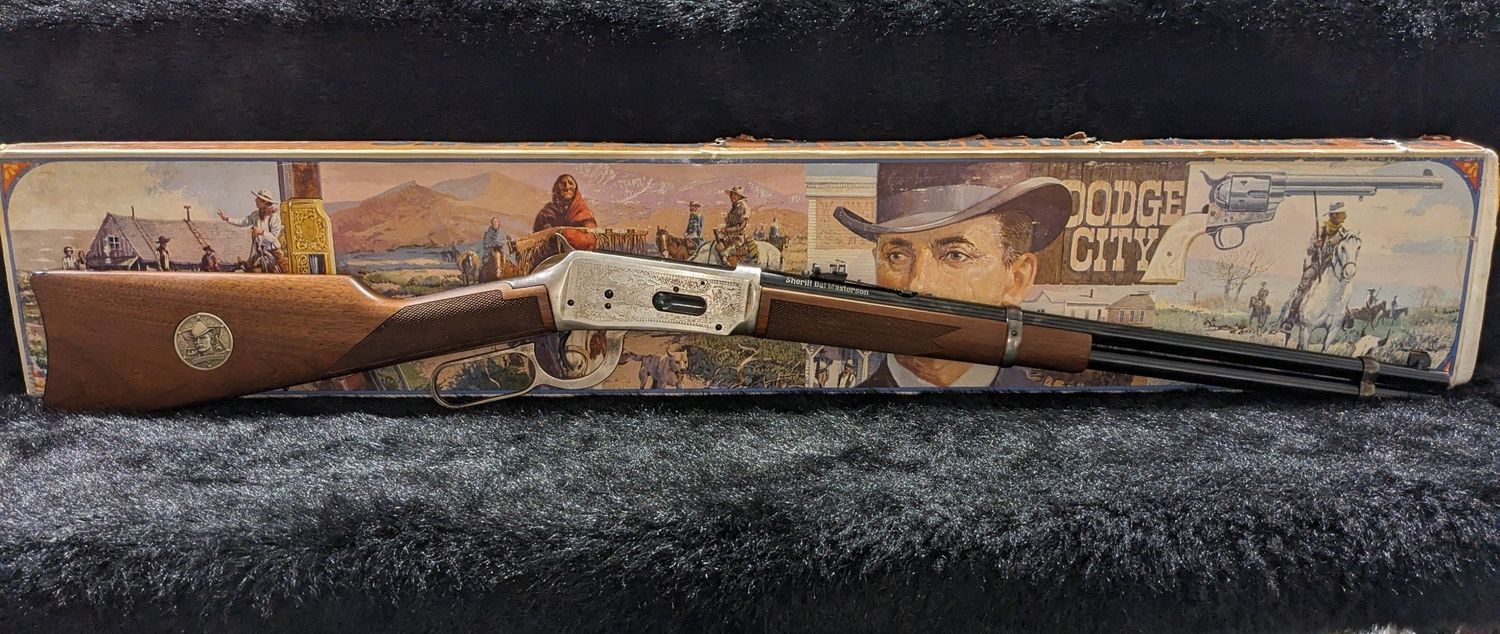 CONSIGN WIN 94 SHERIFF BAT MASTERSON COMMEMORATIVE 30-30WIN WOOD LEVER