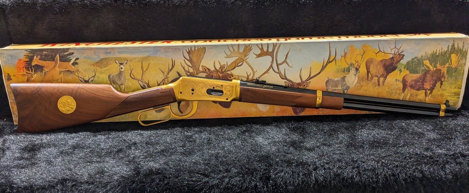 CONSIGN WIN 94 ANTLERED GAME COMMEMORATIVE 30-30WIN WOOD LEVER