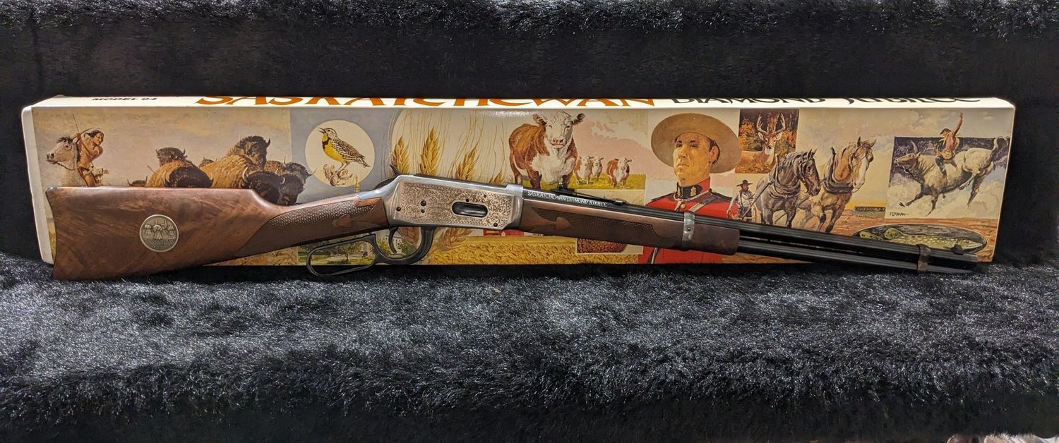 CONSIGN WIN 94 SASKATCHEWAN DIAMOND JUBILEE 38-55 WOOD LEVER