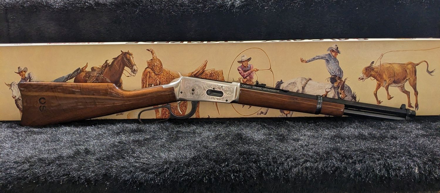 CONSIGN WIN 94 CALGARY STAMPEDE COMMEMORATIVE 32 WIN SPECIAL WOOD LEVER