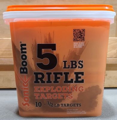SONIC EXPLODING TARGET 5LB (10 - 1/2lb CONTAINERS)