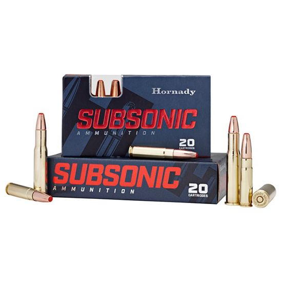 HOR SUBSONIC, CAL.: 30-30WIN, GR.: 175GR, BULLET: SUB-X