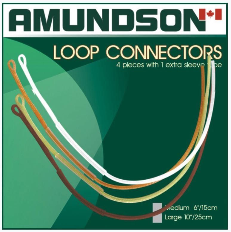 AMUND LOOP CONNECTORS , Size: MED 6&quot;