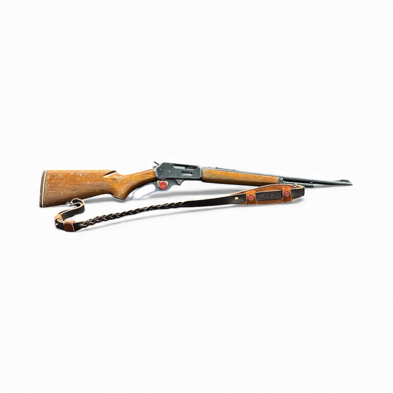 USED MAR 375 375 WIN WOOD LEVER ACTION W/ SLING
