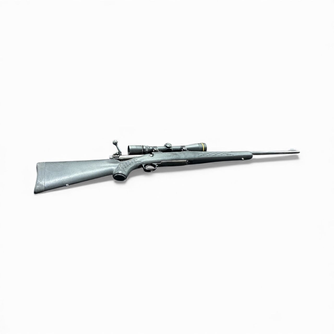 CONSIGN WIN 70 270WIN SYN BLACK BOLT ACTION W/ ORIG WOOD STOCK &amp; LEUPOL VX3 3-9X40N SCOPE