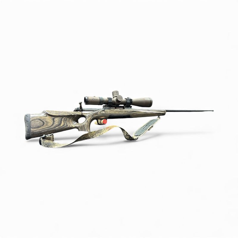 CONSIGN BROWN X-BOLT ECLIPSE 300WIN GRY LAM THUMBHOLE W/ VOR RAZOR 5-20X50