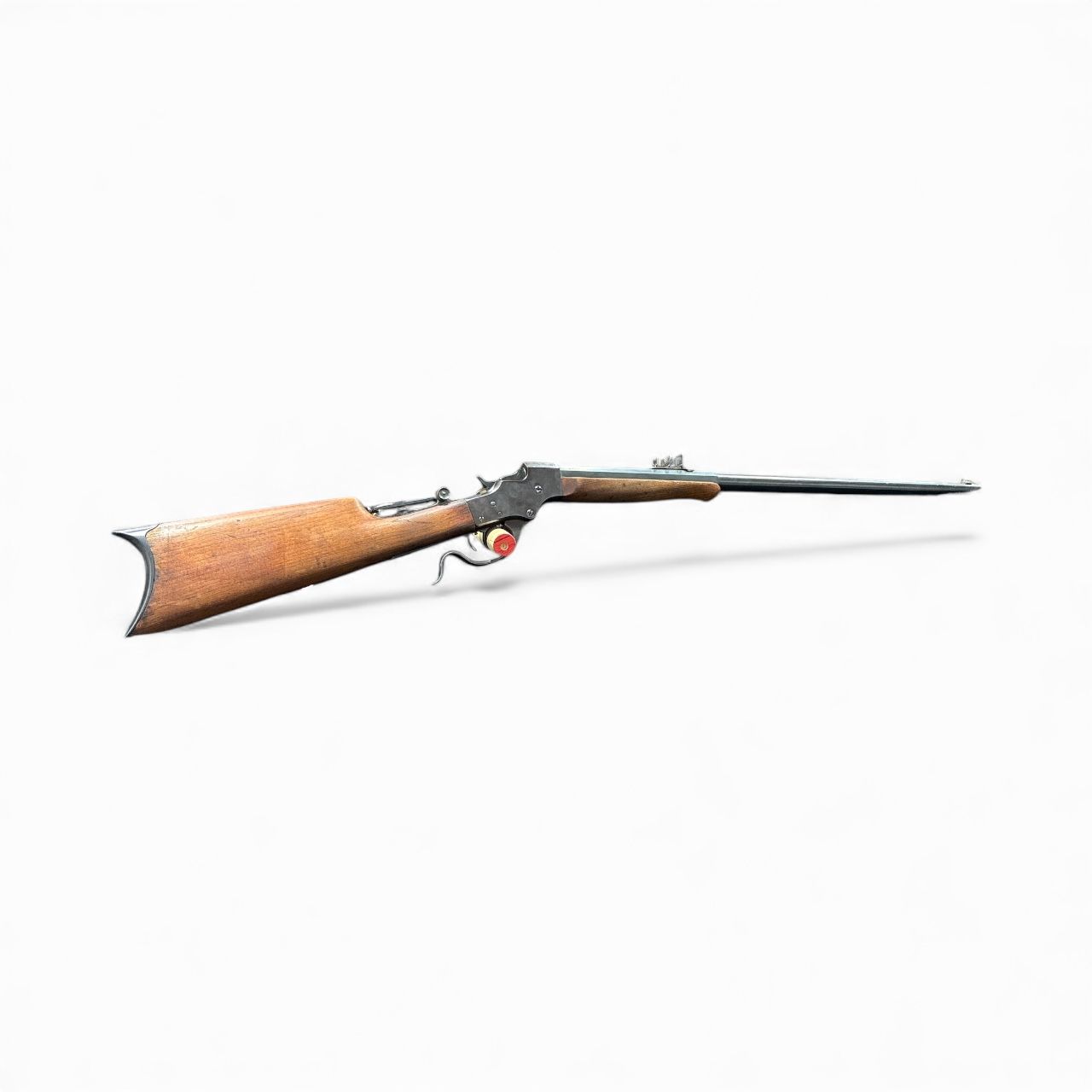 CONSIGN STEVEN A&amp;T CO RANGE MODEL 22LR WOOD LEVER DROP ACTION W/ SIGHTS (CRACKED STOCK)