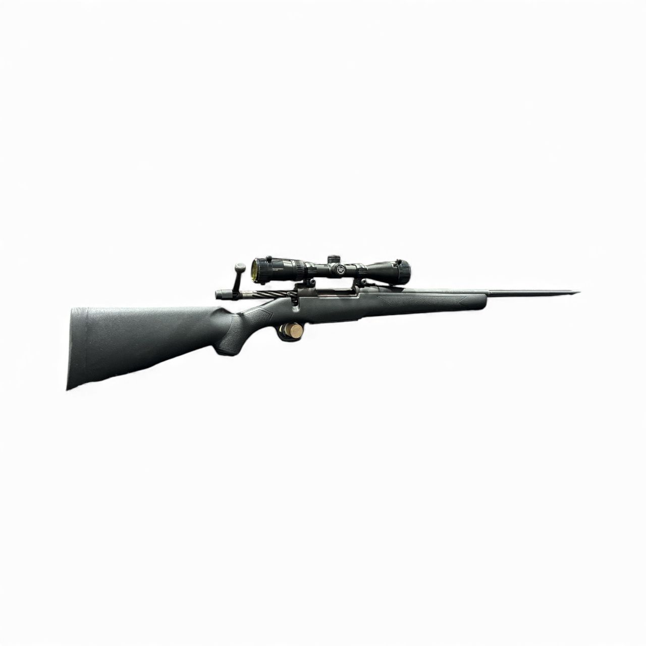 USED MOSS PATRIOT 30-06 SPRG BLACK SYN. BOLT ACTION PKG W/ VOR CROSS 3-9X40