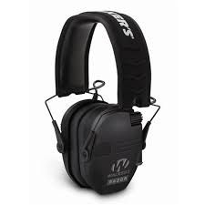 WALKER RAZOR SLIM ELECTRONIC EAR MUFFS, Color: BLACK, Size: ADULT