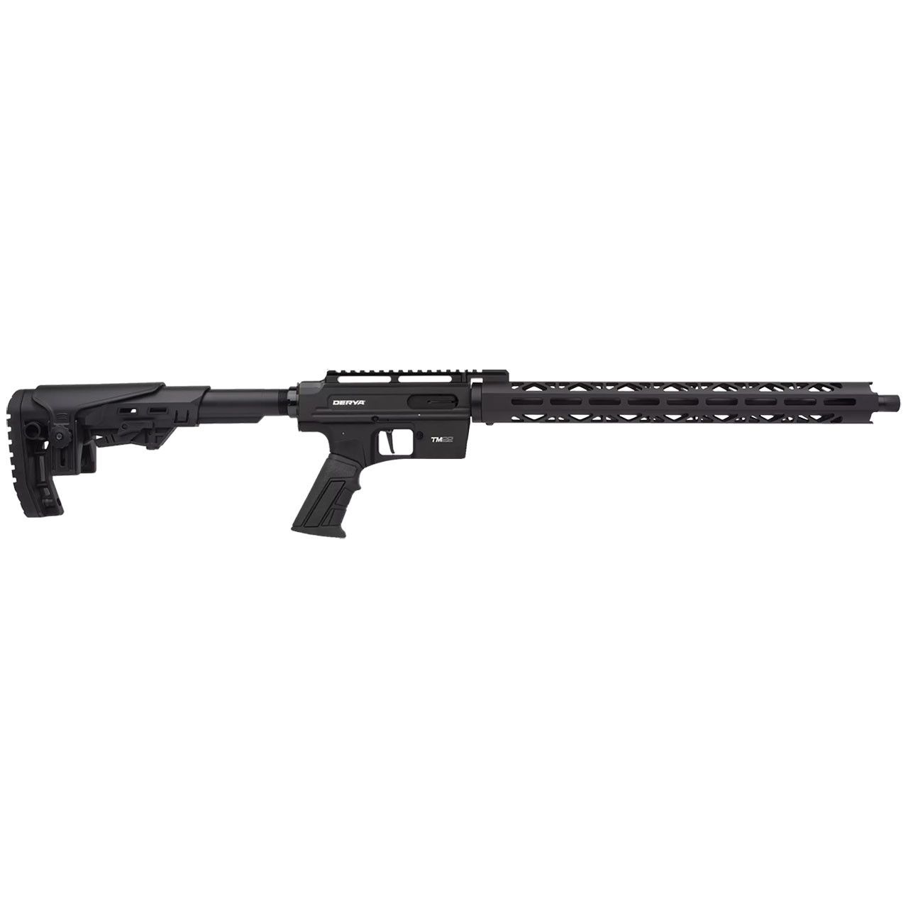 DERYA TM-22 22LR 18" SEMI, Color: BLACK