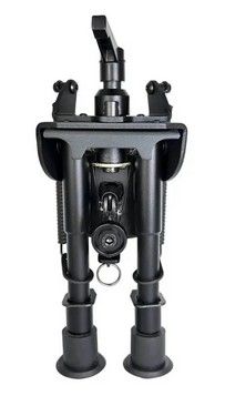 SCOR PIVOT BIPOD, Color: BLACK, Size: 6-9"