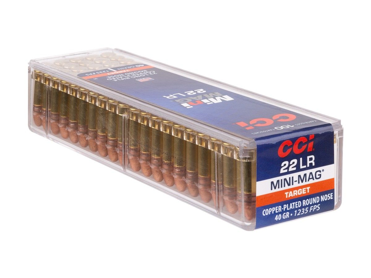 CCI MINI-MAG TARGET 22LR 40GR CPRN 100PK