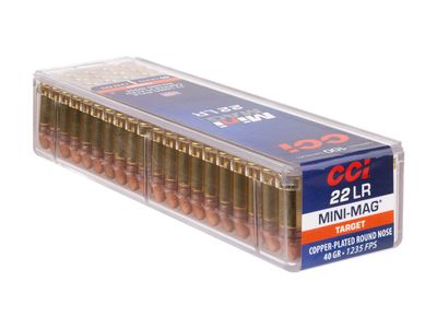 CCI MINI-MAG TARGET 22LR 40GR CPRN 100PK