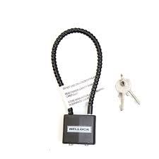 BELL 8" KEYED ALIKE CABLE LOCK