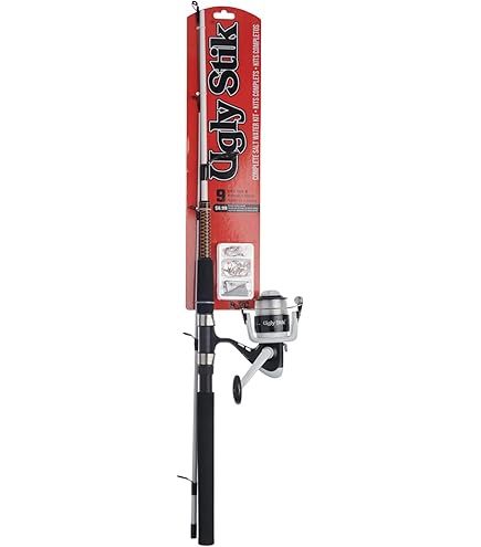 SHA UGLY STIK COMPLETE LADIES 5' LIGHT 2PC SPIN ROD COMBO KIT