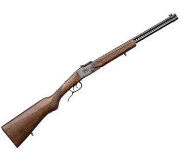 CHIA DOUBLE BADGER COMBO O/U 410GA/22WIN FOLDING SHOTGUN/RIFLE WOOD