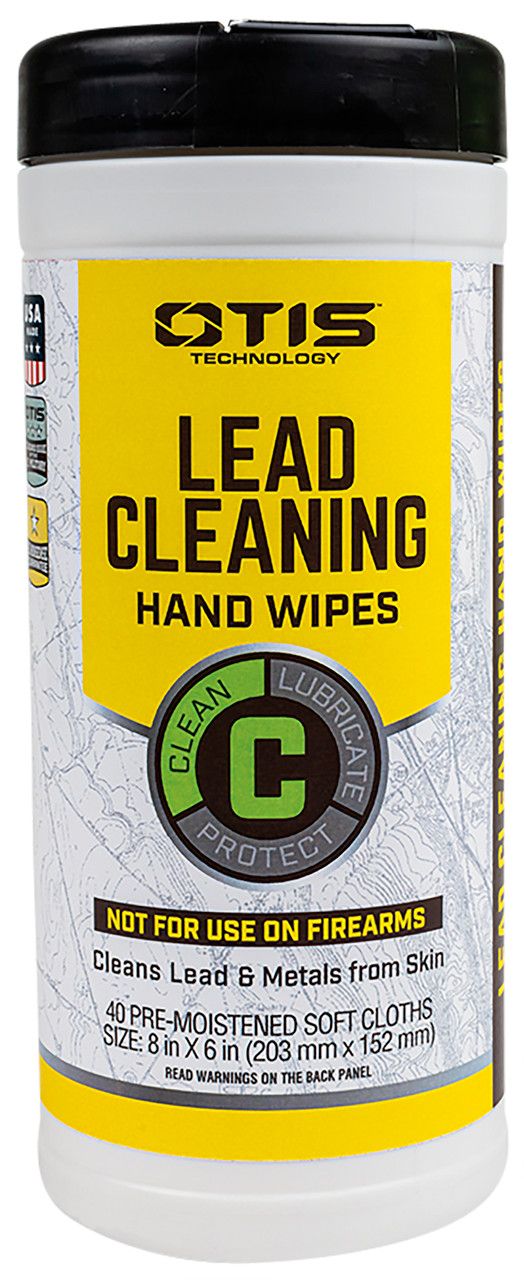 OTIS LEAD CLEANING HAND WIPES 40PK