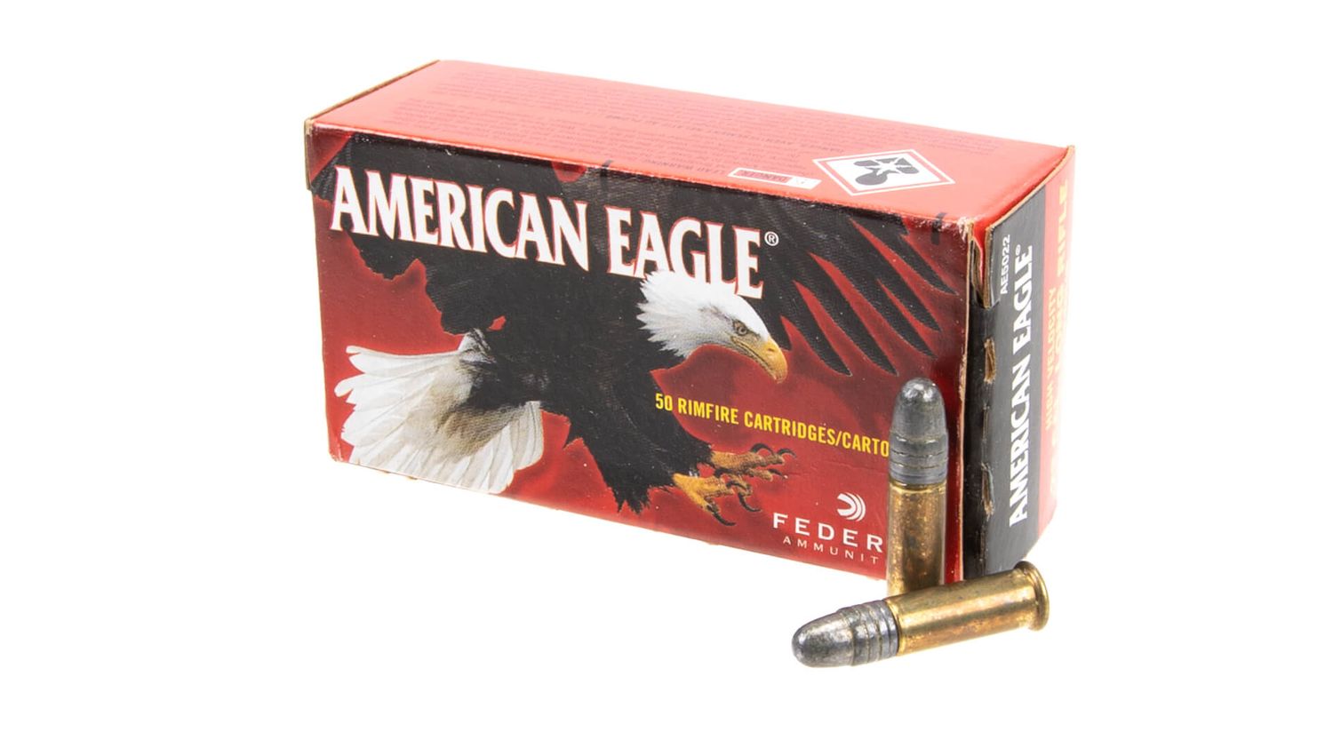 FED AMERICAN EAGLE 22LR 40GR SOLID (single)