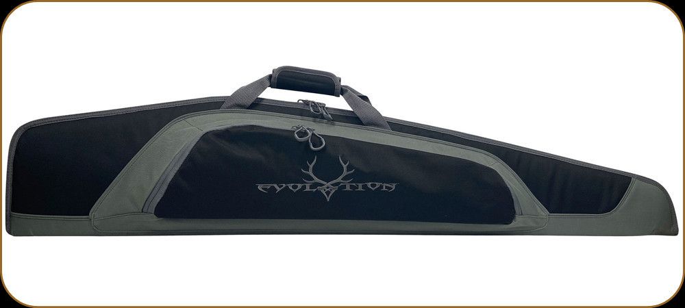 EVO 1-POCKET RIFLE SCOPED GUN CASE BLK/GRY
