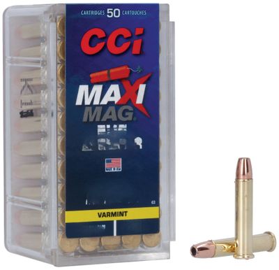 CCI MAXI-MAG TNT VARMINT 22WIN 30GR JHP (brick)