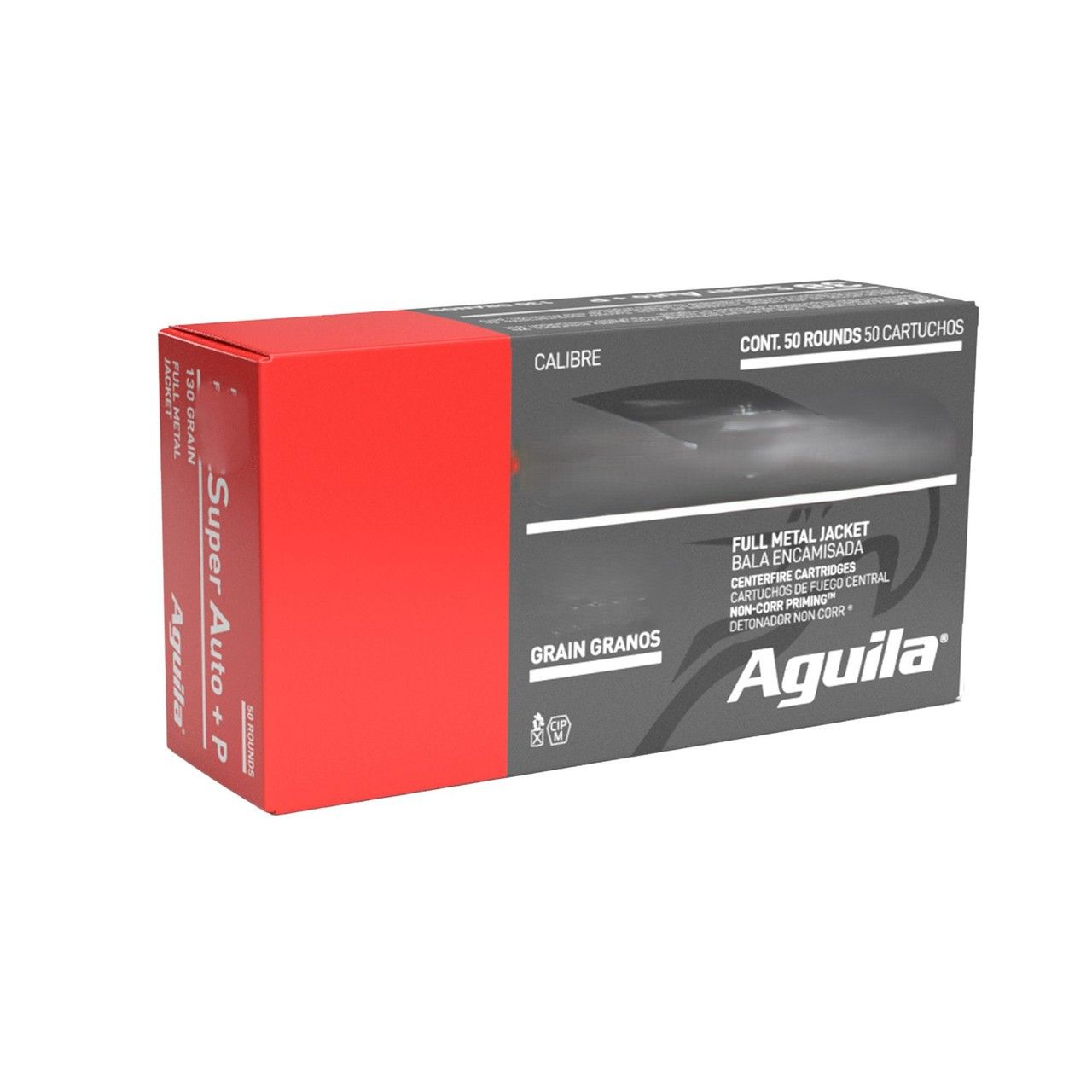 AGU 38 SUPER AUTO+P 130GR FMJ