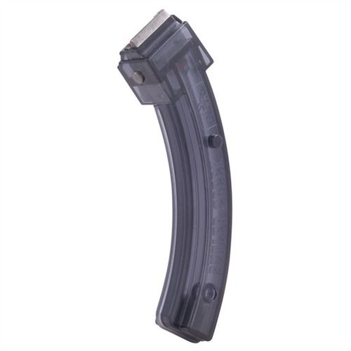 BC RUGER 10/22 &amp; 77/22 22LR 5/25RND BLACK CLEAR