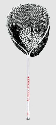 LS R-25 TELESCOPIC RUBBER LANDING NET 30-45"