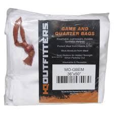 HQO GAME &amp; QUARTER BAGS ELK/MOOSE 36"X50" 8PK