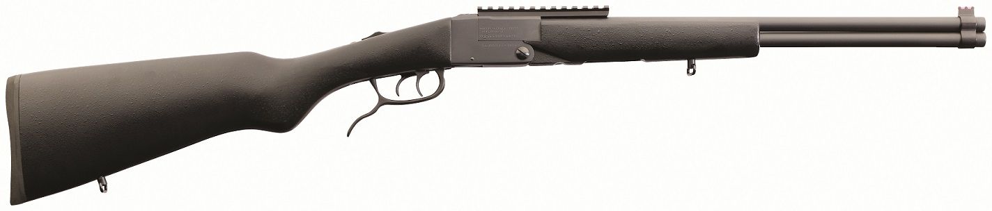 CHIA DOUBLE BADGER COMBINED 410GA/22LR 19" BLACK WOOD FOLDING
