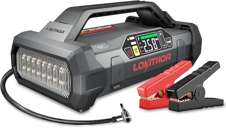LOK JA302 1200A BOOSTER W/ AIR COMPRESSOR