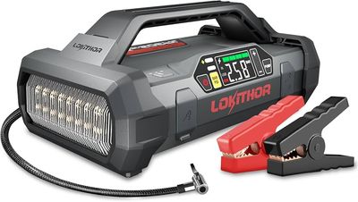 LOK JA302 1200A BOOSTER W/ AIR COMPRESSOR