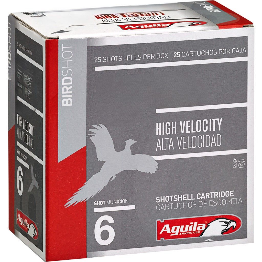 AGU BIRDSHOT 16GA 2-3/4" 1-1/8oz/1250FPS #6 25PK