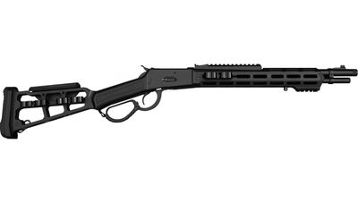 CAN WRANGLER 357MAG 16.5" BLACK OUT SKELETON STOCK LEVER ACTION