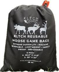 KLTCH MOOSE REUSABLE GAME BAG 6PK