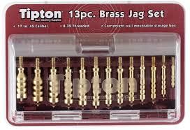 TIP JAG SET BRASS 13PC (.17 TO .45 CAL)