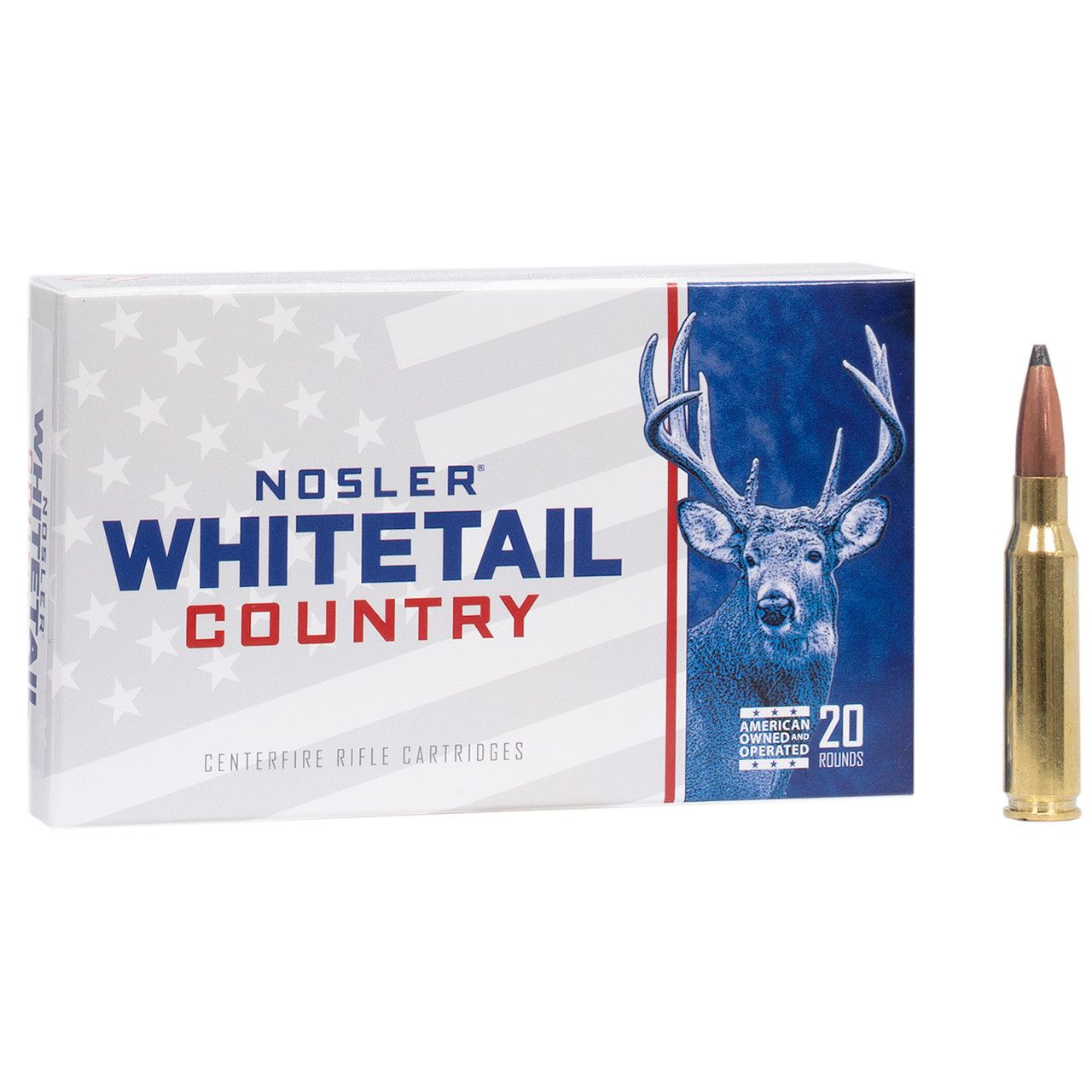NOSLER WHITETAIL COUNTRY (20PK) 