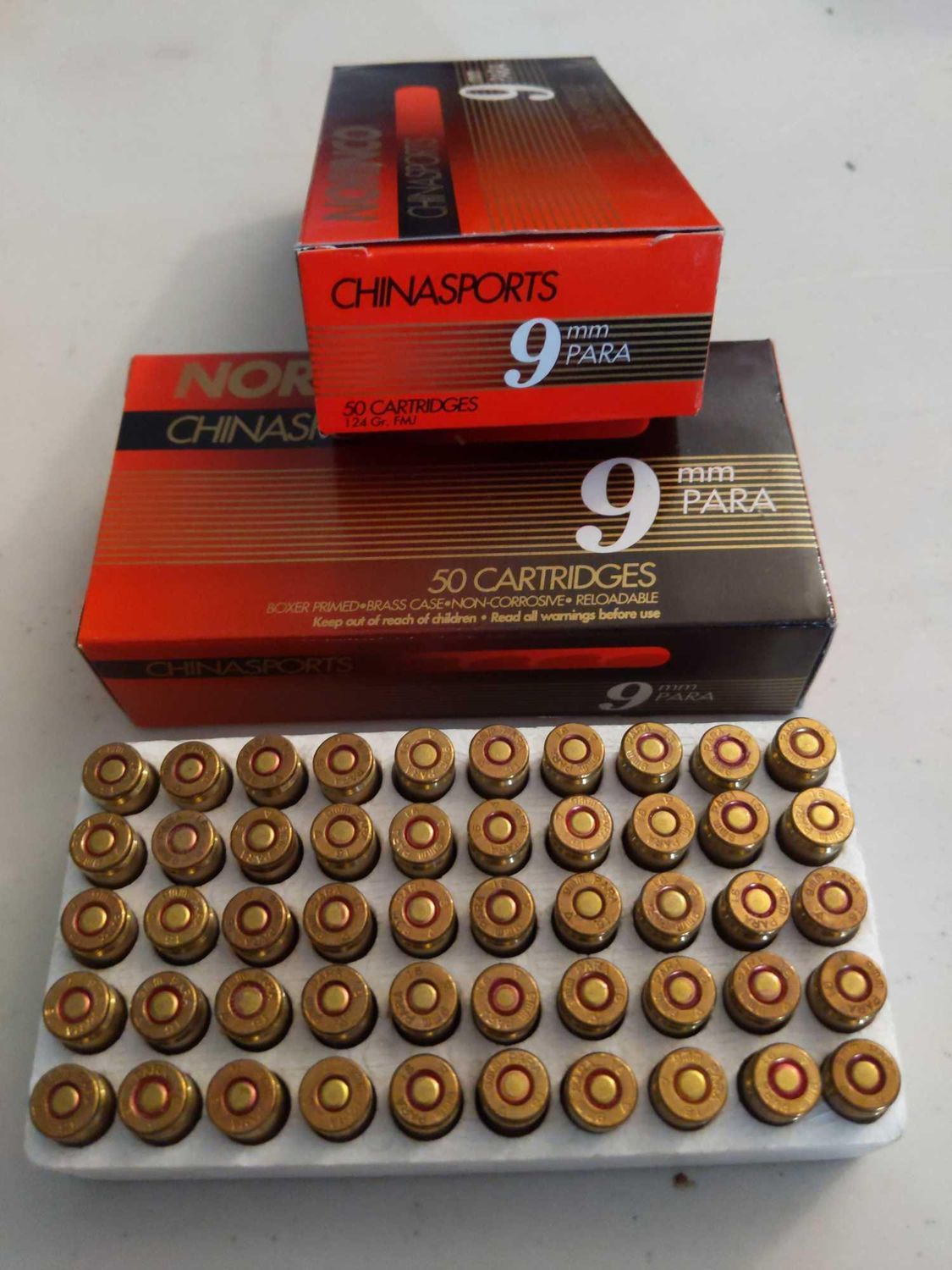 CS 9MM 124GR FMJ 50PK (single)
